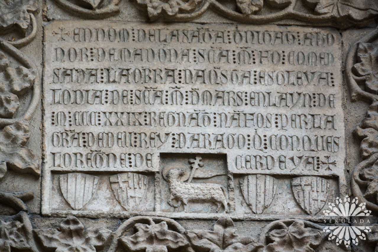 Santa Maria Del Mar w Barcelonie (Katalonia, Hiszpania)