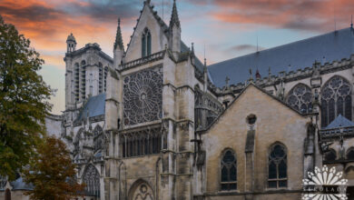 Katedra w Troyes pw. św. Piotra i Pawła (fr. Cathédrale Saint-Pierre-et-Saint-Paul de Troyes); Grand Est, Francja.