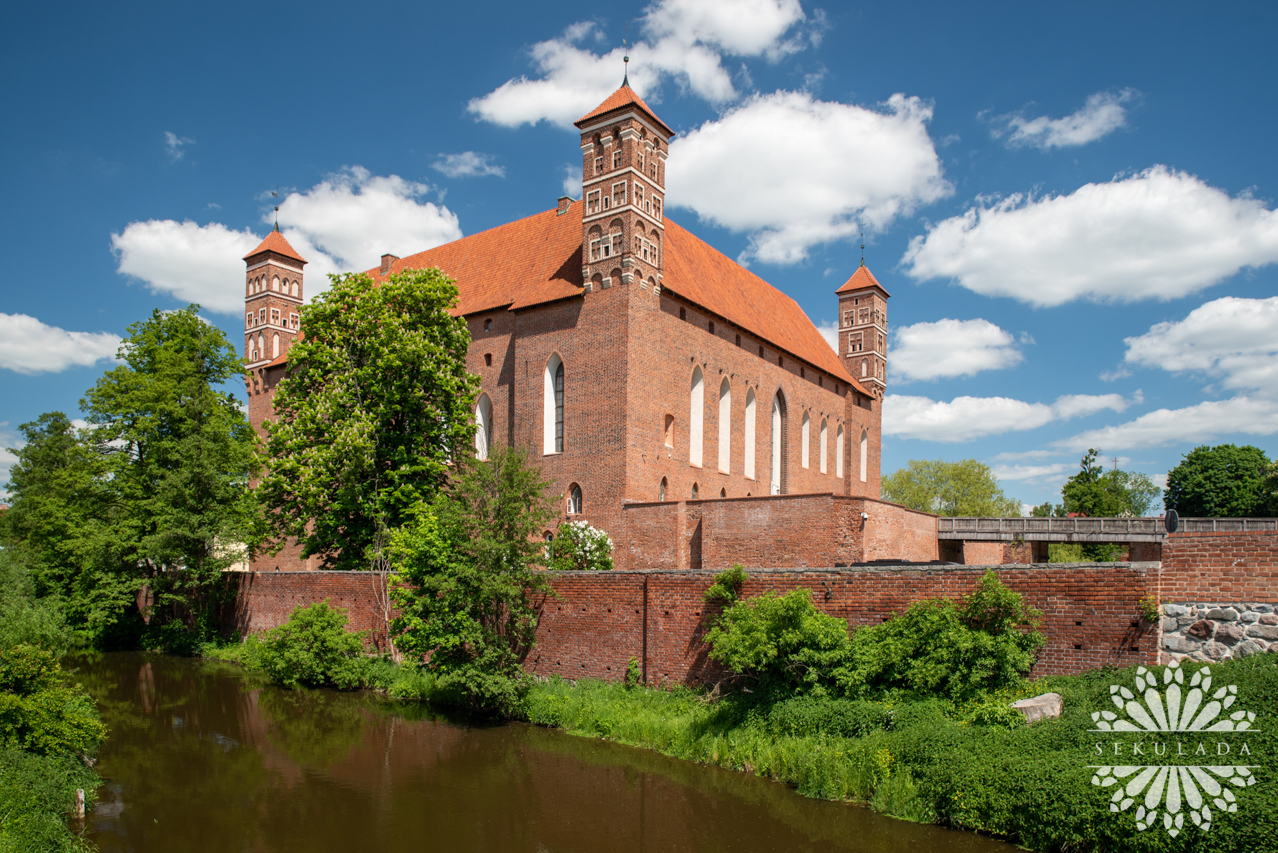 Zamek w Lidzbarku Warmińskim, woj. warmińsko-mazurskie.