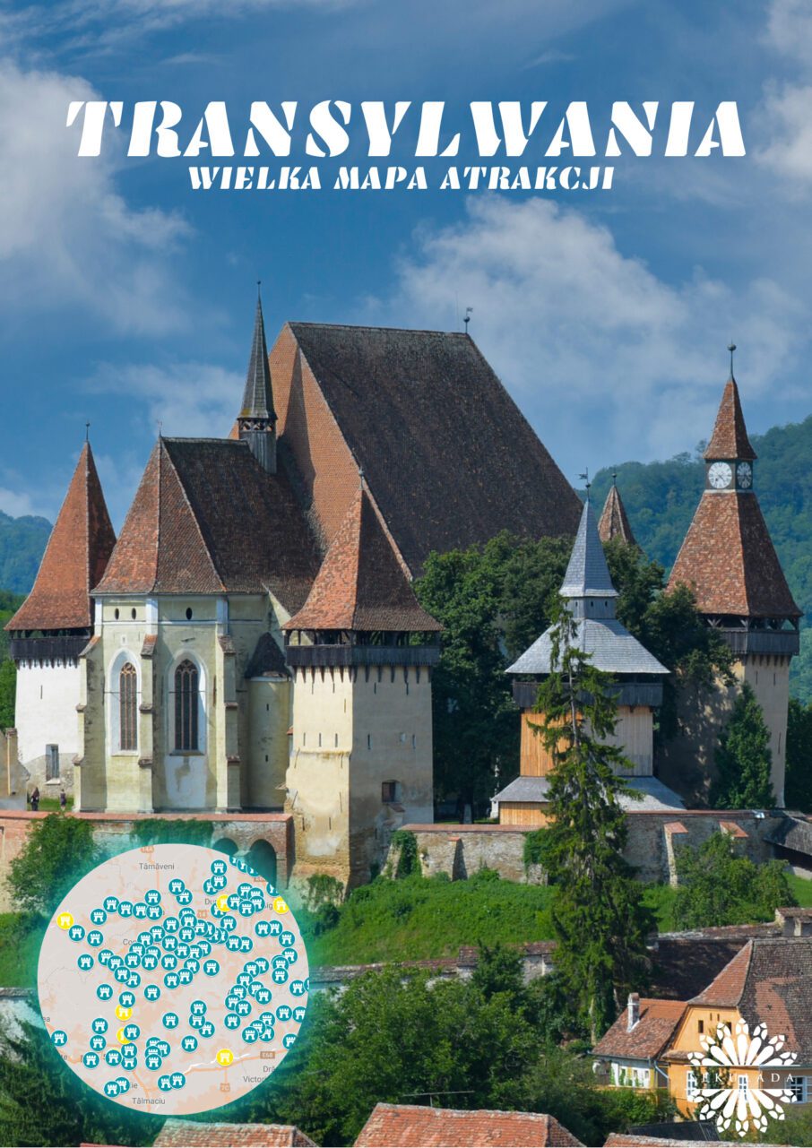 TRANSYLWANIA - Wielka Mapa Atrakcji