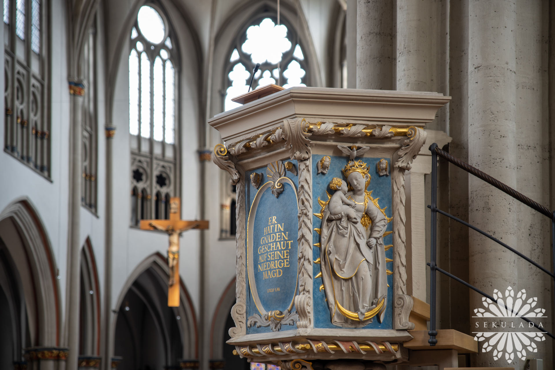 Ambona z kościoła św. Idziego w Brunszwiku (niem. Aegidienkirche in Braunschweig); Dolna Saksonia, Niemcy.