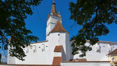 Kościół warowny w Harman (rum. Biserica fortificată din Hărman, niem. Kirchenburg von Honigberg, węg. Szászhermányi erődtemplom); Transylwania, Rumunia.