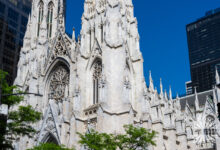 Katedra w Nowym Jorku pw. św. Patryka (ang. St. Patrick's Cathedral in New York); Stan Nowy Jork, Stany Zjednoczone (USA).